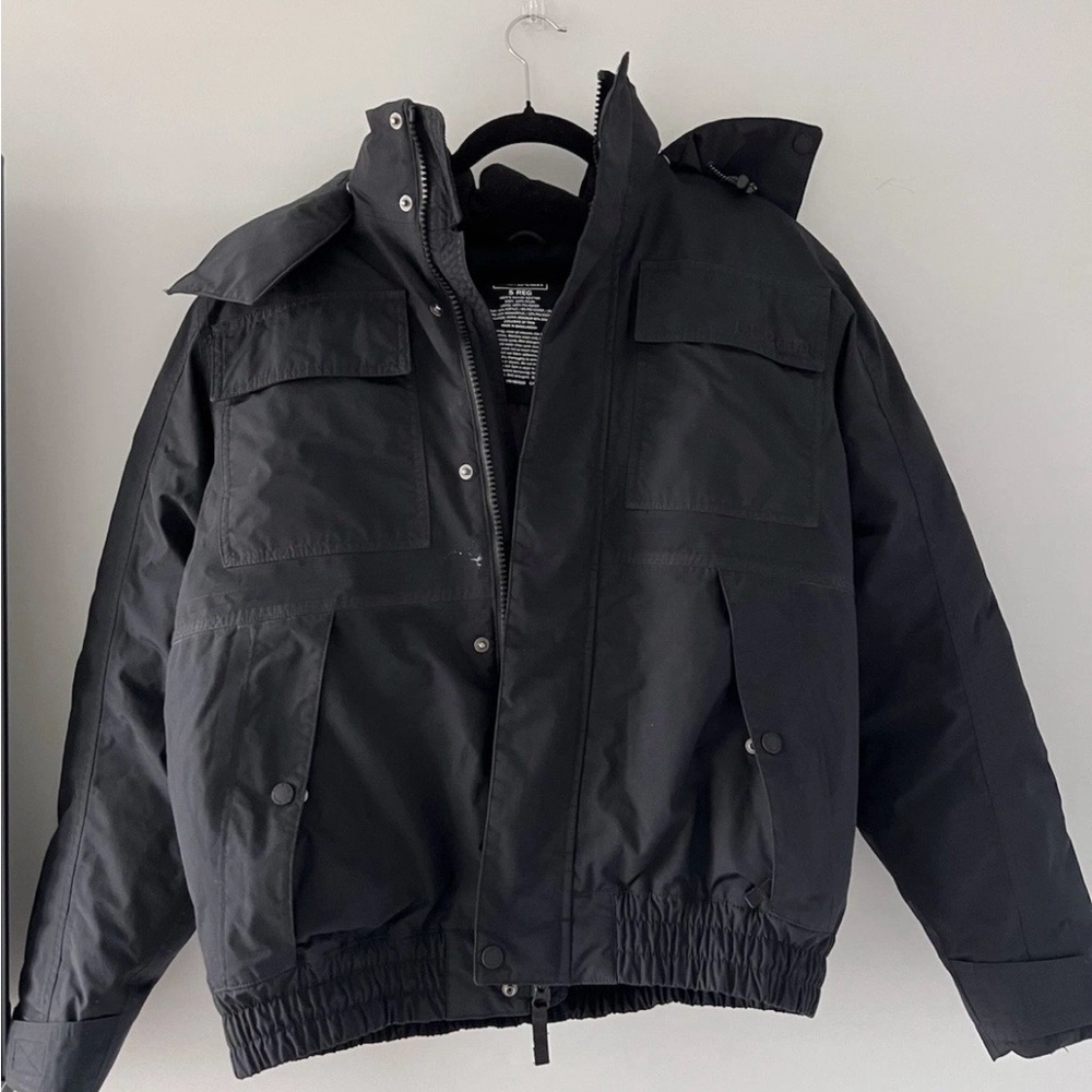 LL beans Men Insulated Down Jacket Black Size S